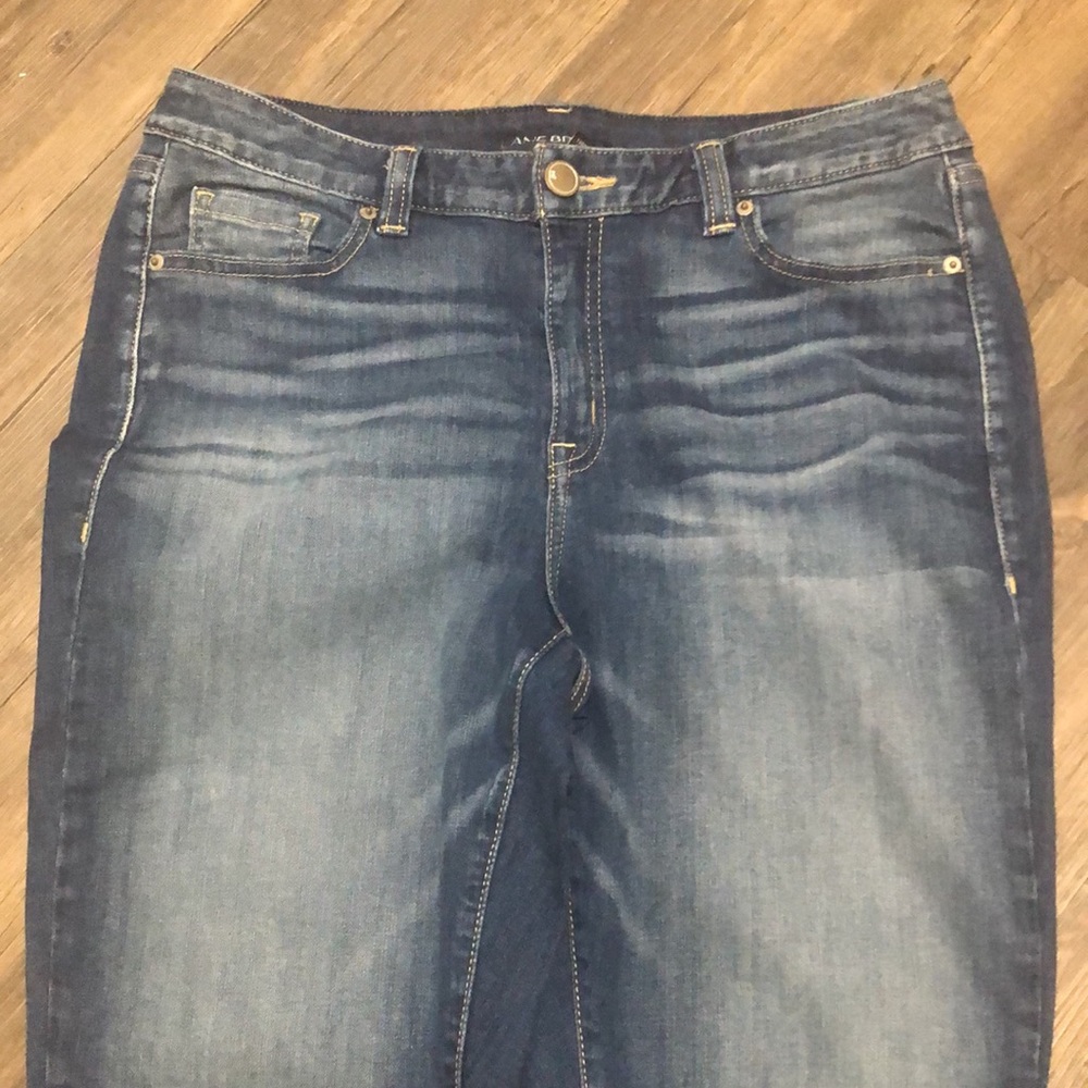 Lane Bryant Jeans Skinny High Rise SZ 16 Blue Denim - Picture 4 of 6